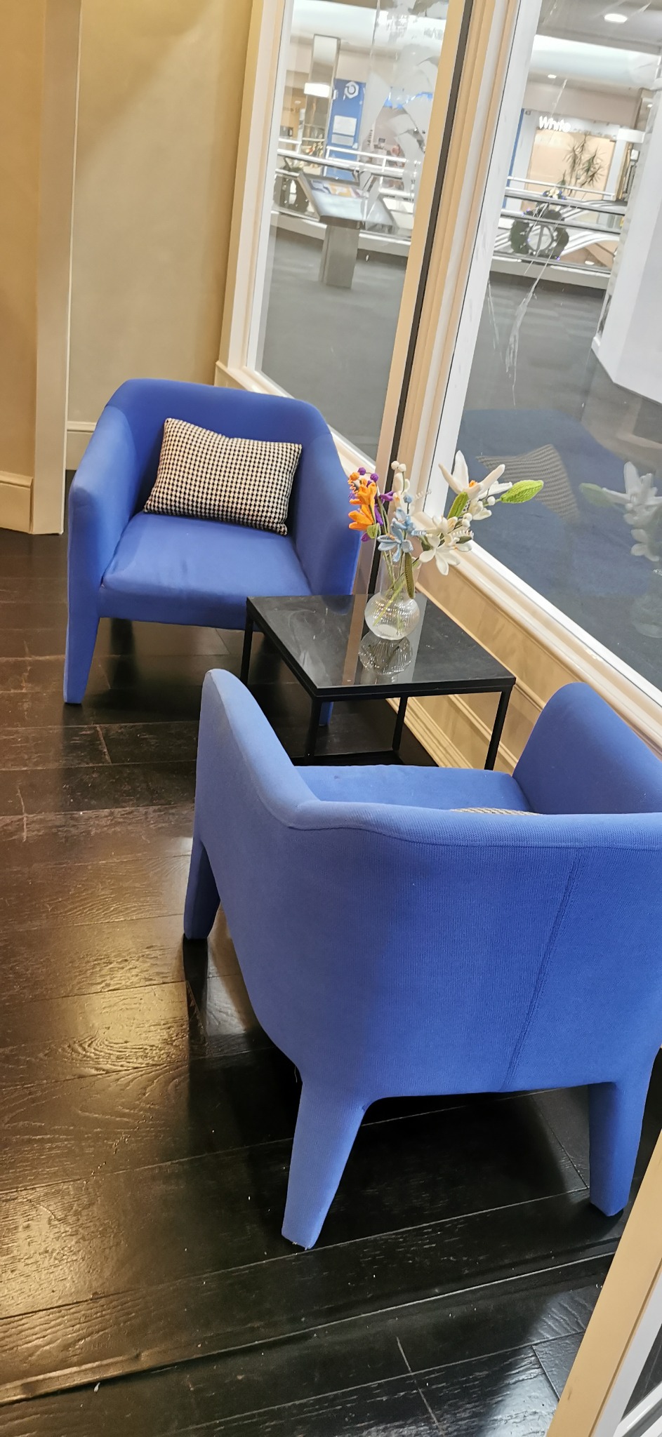 Campus waiting area